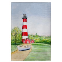 Betsy Drake Chincoteague Lighthouse Guest Towel - £27.31 GBP