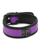 Plesur Neoprene Puppy Collar - Purple - £9.41 GBP
