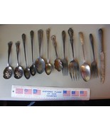 12 Pieces Vintage Plated Silverware       b - €26,41 EUR