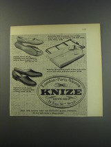 1956 Knize Slippers and Pajamas Ad - London Paris Vienna Knize Men&#39;s Shop - $18.49