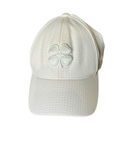 Black Cover Men&#39;s Hats Live Lucky Four Leaf Premium Golf Baseball Cap Wh... - £13.51 GBP