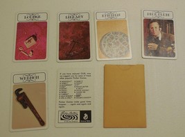 1972 CLUE Board game Replacement Lot of 14 Parker Brothers Pieces Parts - $14.78