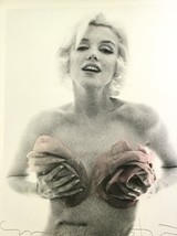 Bert Stern -MARILYN Monroe, Large Pink ROSES-SIGNED + Hand Tinted By Stern 20X24 - £9,991.94 GBP