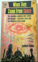 Vntg 1963 Mark Clifton 1st Pb Print When They Come From Space Alien Invasion - £7.12 GBP