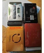 4 x cassette player Samsung MY-420, MY-A296S, MY-S1R, Sony TCM-10 Recorder - $117.71