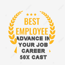 50x COVEN HAUNTED GOLDEN EMPLOYEE ADVANCE AT WORK SUCCESS PROMOTION MAGICK Witch image 2
