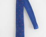 Biella Collezioni Flat/Square Bottom Crotched Knit Tie - $20.00