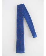 Biella Collezioni Flat/Square Bottom Crotched Knit Tie - $20.00