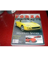 FEBRUARY 2002 FORZA MAGAZINE NO. 35 FIRST DRIVE: MASERATI SPYDER - $11.75