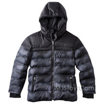 NWT C9 Champion Boy Hooded Puffer Jacket Warm Winter Coat Hand warmer XS (4-5) - £39.14 GBP