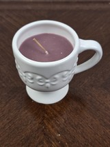 PartyLite Creamy Cocoa Mug Candle RARE Original Scent - $20.27 CAD