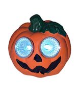 Halloween Orange Pumpkin Solar Powered Lighted Halloween Decoration-NEW-... - €12,71 EUR