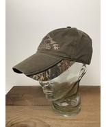 Ducks Unlimited Waxed Canvas Hat Camo Edge DU Leader Cap Excellent - $33.78 CAD