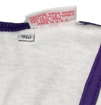 NOS Vintage TAIL Tennis Dress Purple Mini Summer Small Made in USA image 5