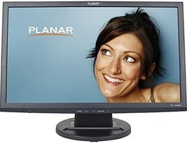Planar PL2010MW 20.1-Inch Breit Digital / Analog LCD Monitor Lautsprecher,Schwaz - £93.99 GBP