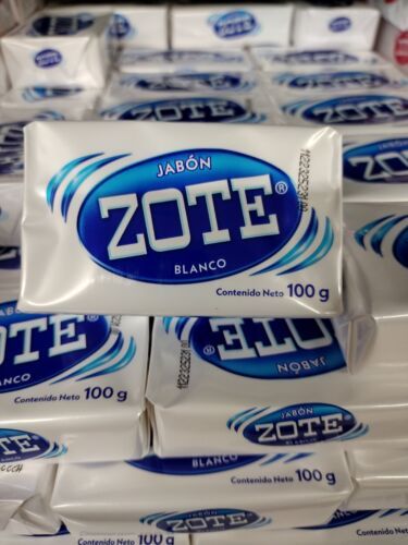 2X ZOTE JABON BLANCO EN BARRA / LAUNDRY BAR SOAP - 2 de 100g c/u - ENVIO... - $9.99