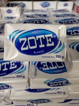 2X Zote Jabon Blanco En Barra / Laundry Bar Soap - 2 De 100g c/u - Envio Gratis - £7.85 GBP
