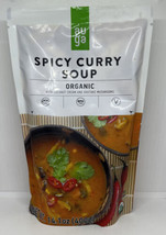 Auga Organic Creamy Spicy Curry Soup, Net Wt. 14.1oz (400g) - £12.45 GBP