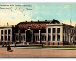 Convention Center Guthrie Oklahoma OK 1913 DB Postcard V14 - £2.30 GBP