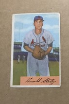 Gerry Staley card # 14 Pitcher Cardinals Vintage Baseball Card 1954 - £3.72 GBP
