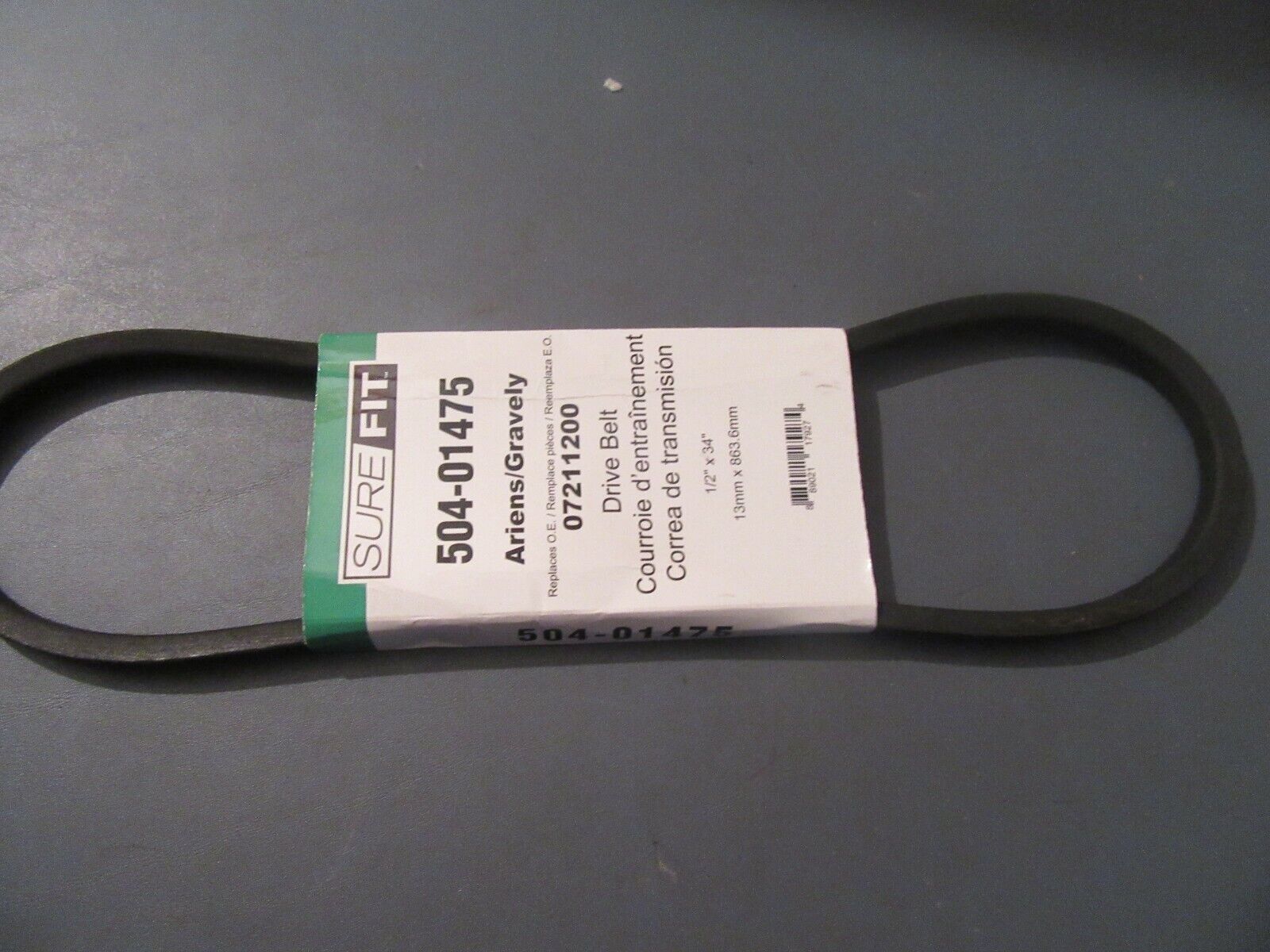 Primary image for SureFit Traction Drive Belt 1/2" x 34" Snow Blower