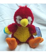 RUSS Shining Stars CUTE SOFT RED PARROT 8&quot; Plush STUFFED ANIMAL Toy - $18.32