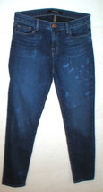New Designer J Brand Jeans Womens 29 Dark Crop Capri 835 Mid Rise  - £131.29 GBP