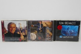 Tony Bennett CD Lot ~ Playin&#39; With My Friends MTV Unplugged Here&#39;s to the Ladies - £19.10 GBP