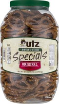 Utz Quality Foods Pretzel Barrels (Original Sourdough Special 28 oz, 1 Barrel) - $25.69