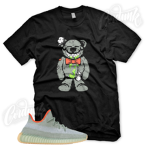 Black &quot;&quot;Tattered Teddy&quot;&quot; Sneaker T Shirt For Yz 350 Boost Desert Sage V2 - £21.57 GBP