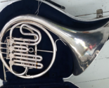 King Model 1158 Single Bb with slide to A French Horn Serial #445528 Wit... - £1,063.33 GBP