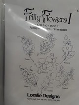 Loralie Designs FILLY FLOWERS I Machine Applique Embroidery CD, 630-108 - $14.55
