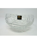 VTG WATERFORD MARQUIS CRYSTAL 8&quot; CENTERPIECE BOWL ELEGANT WITH TAG - $498.43 MXN