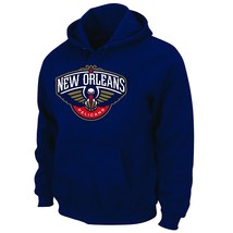 NWT NBA New Orleans Pelicans Youth Medium Navy Poly Synthetic Pullover H... - £16.61 GBP