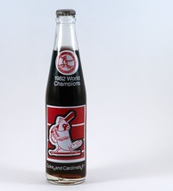 1982 World Champions Cardinals Coke Bottle 10z Sealed Vintage - $7.99