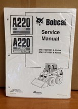 Bobcat Model A220 Skid Seer Loader Complete Shop Service Manual 1 PN# 69... - £50.35 GBP