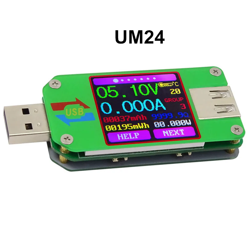 UM34/UM34C UM24/UM24C UM25/UM25C DC Voltmeter Ammeter Voltage Current Tester Vol - £228.63 GBP