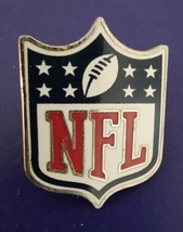 NFL Classic Logo Enamel Red White & Blue Lapel Pin - $5.00