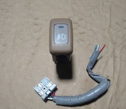 01-06 ACURA MDX Tan Fog Light Switch + Connector 2006 2005 2004 2003 2002 2001 - £22.35 GBP