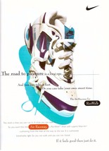 1995 Nike Air Raceway Running Athletic Shoes Vintage Print Ad 1990s - £4.73 GBP
