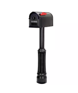 Madison Mailbox and Post Kit, Black - $1,179.00 MXN