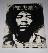 Jimi Hendrix Note For Note Songbook Vintage 1980 Richard Daniels VG++/NM - €25,70 EUR