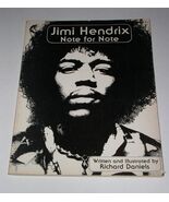 Jimi Hendrix Note For Note Songbook Vintage 1980 Richard Daniels VG++/NM - €25,75 EUR