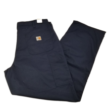 Carhartt Fr Flame Resistant 73478-20 Mens Dungaree Fit Blue Pants 36 x32 - £29.36 GBP
