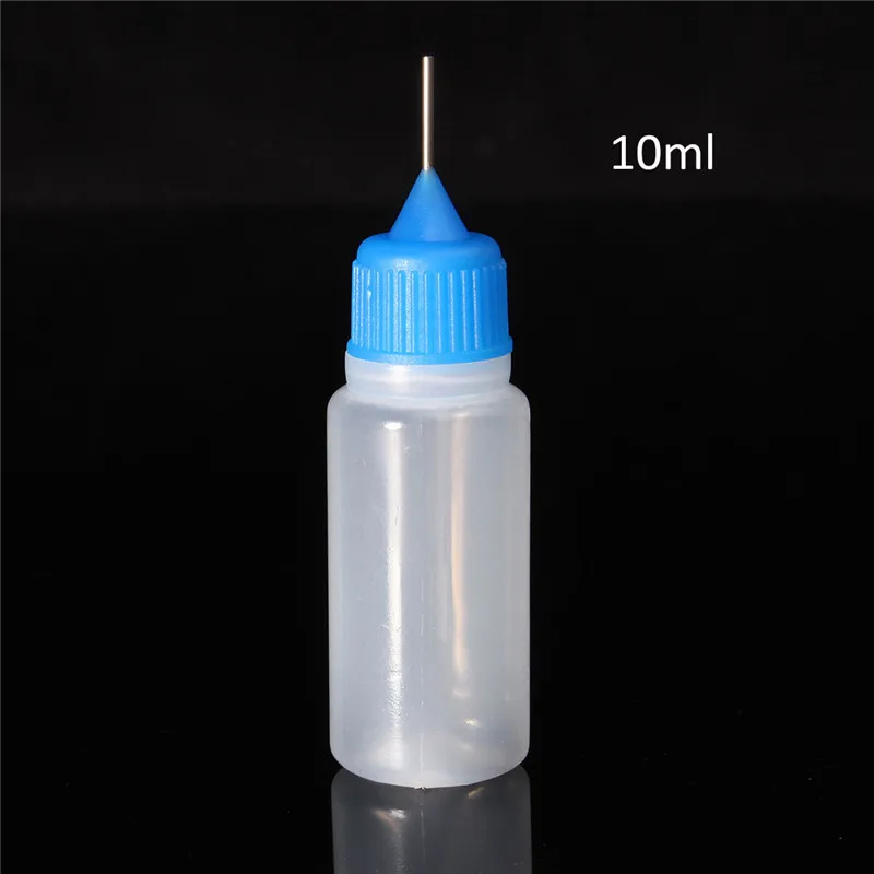 3Pcs/lot 10ml/30ml Liquid  Ddropper Bottle With Pinhole  Needle Cap Filler Bottl - £29.37 GBP
