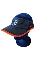 NIKE Detroit Tigers Baseball Feather light Dry fit adjustable Visor Oran... - £15.69 GBP