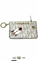 Michael Kors Women&#39;s Jet Set Item Small Top Zip ID Case Wallet - £33.53 GBP