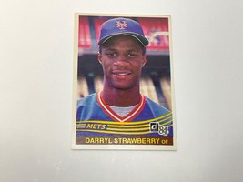 1983 Donruss&#39;84 Darryl Strawberry #68 Baseball Card Mets Excellent - £9.94 GBP