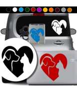 Heart, Dog &amp; Cat Vinyl Decal Sticker For Car &amp; Laptops. Show Your Love f... - $72.09 MXN+