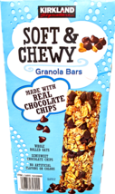 Kirkland Signature Soft &amp; Chewy Granola Bars Chocolate Chips 64 Count EX... - $24.11